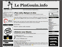 Tablet Screenshot of lepingouin.info